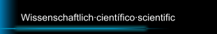 Wissenschaftlich·científico·scientific